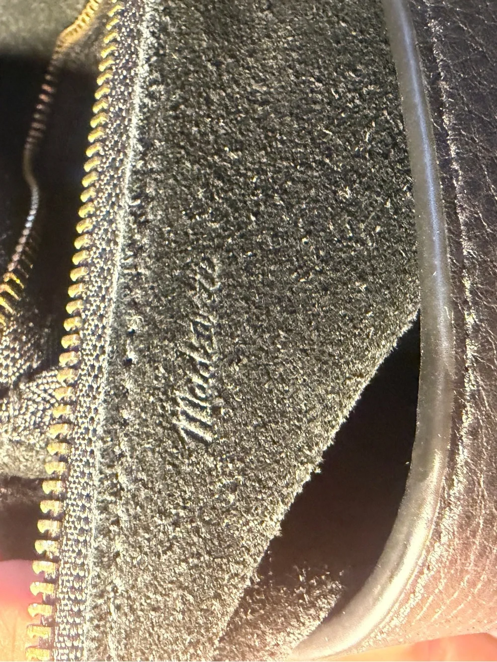 Madewell NWOT DAKOTA LEATHER Saddle Bag Black - Picture 9 of 9